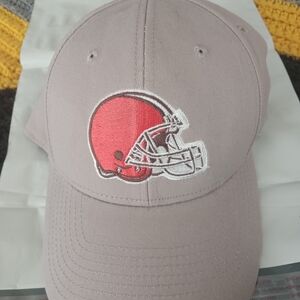 NFL Gray Hat with Red Helmet Design